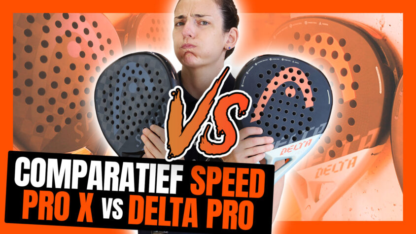 Vergelijking Head Delta Pro 2023 VS Speed ​​​​Pro X 2023