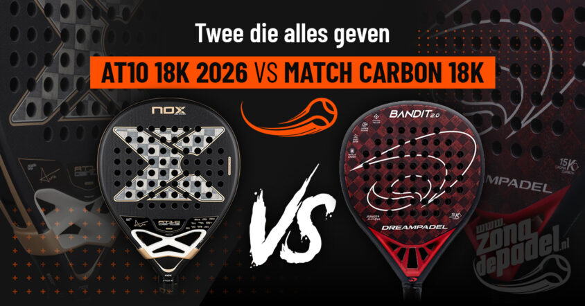 Welke is beter? Nox AT10 Luxury Genius 18K Alum 2026 vs Dreampadel Bandit 2.0 2025 – Definitieve vergelijkingIn