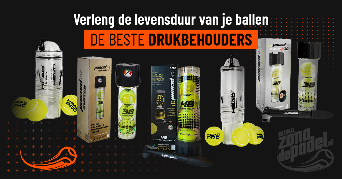 drukbehouders padel