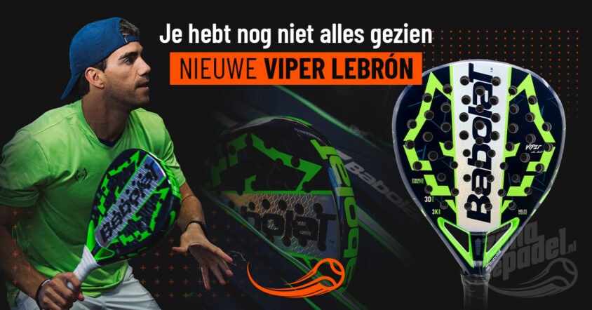 Wat verandert er in de nieuwe Babolat Viper Azul 2026 van Juan Lebrón? Volledige analyse van de padel racket van de Lobo.