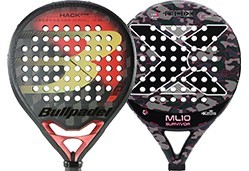 Padel rackets controle