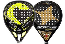 Polyvalent padel racket