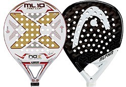 Padel rackets voor gemiddeld niveau